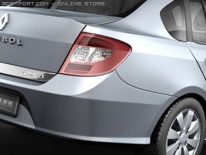 Renault Symbol Thalia 2009 3D 模型