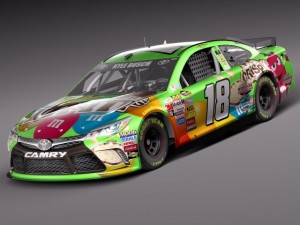 Nascar Toyota Camry MMS Kyle Busch 2015 3D Model