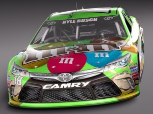 Nascar Toyota Camry MMS Kyle Busch 2015 3D मॉडल