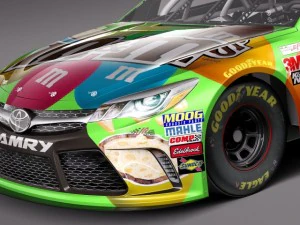 Nascar Toyota Camry MMS Kyle Busch 2015 Modelo 3D