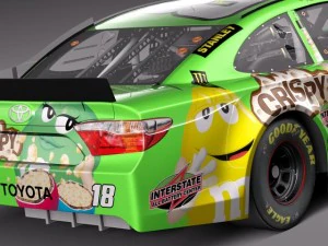 Nascar Toyota Camry MMS Kyle Busch 2015 Modelo 3D