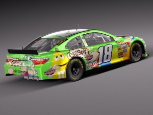Nascar Toyota Camry MMS Kyle Busch 2015 3D मॉडल