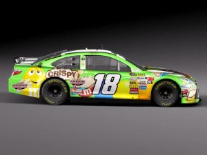 Nascar Toyota Camry MMS Kyle Busch 2015 Modelo 3D