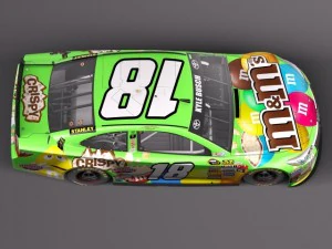 Nascar Toyota Camry MMS Kyle Busch 2015 Modelo 3D
