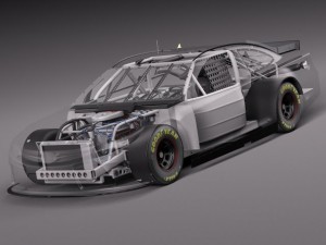 Nascar Toyota Camry MMS Kyle Busch 2015 3D मॉडल