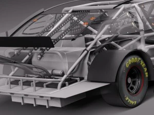 Nascar Toyota Camry MMS Kyle Busch 2015 Modelo 3D