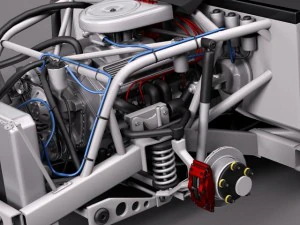 Nascar Toyota Camry MMS Kyle Busch 2015 Modelo 3D