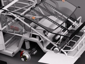 Nascar Toyota Camry MMS Kyle Busch 2015 Modelo 3D