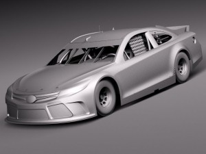 Nascar Toyota Camry MMS Kyle Busch 2015 3D मॉडल