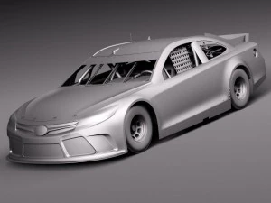 Nascar Toyota Camry MMS Kyle Busch 2015 Modelo 3D