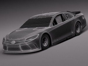 Nascar Toyota Camry MMS Kyle Busch 2015 3D मॉडल