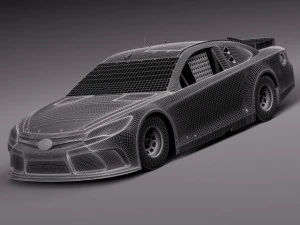 Nascar Toyota Camry MMS Kyle Busch 2015 Modelo 3D