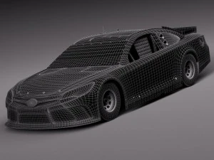 Nascar Toyota Camry MMS Kyle Busch 2015 Modelo 3D