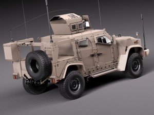 Oshkosh Jltv 2014 3D Model