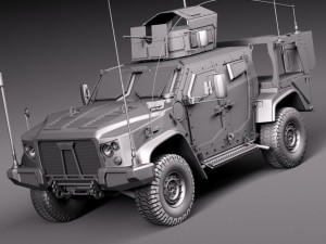 Oshkosh Jltv 2014 3D Model