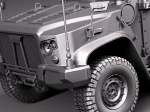 Oshkosh Jltv 2014 3D Model