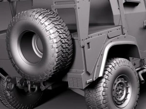 Oshkosh Jltv 2014 3D Model