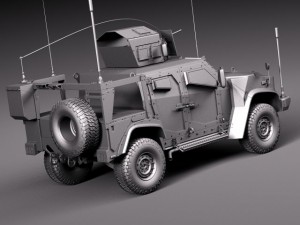 Oshkosh Jltv 2014 3D Model