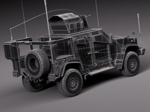 Oshkosh Jltv 2014 3D Model