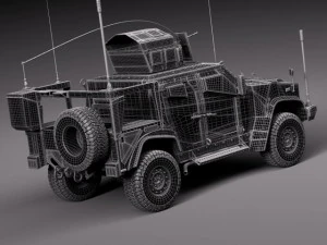 Oshkosh Jltv 2014 3D Model