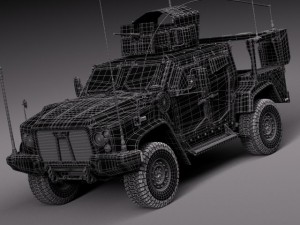 Oshkosh Jltv 2014 3D Model