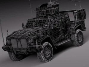 Oshkosh Jltv 2014 3D Model