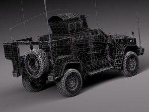 Oshkosh Jltv 2014 3D Model