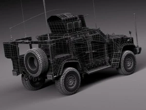 Oshkosh Jltv 2014 3D Model