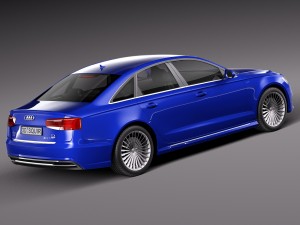 Audi A6L E-tron 2017 3Dモデル