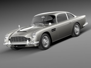 Aston Martin DB5 1963 hi-detail 3D Model