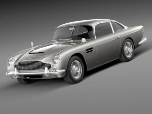 Aston Martin DB5 1963 oi-detalhe Modelo 3D