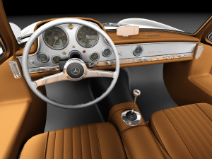Mercedes-Benz 300 SL Gullwing W198 1954-1957 3Dモデル