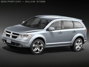 Dodge Journey 2009 Modello 3D