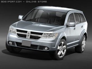 Dodge Journey 2009 3D Model