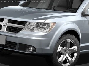 Dodge Journey 2009 3D Model