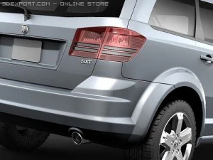 Dodge Journey 2009 3D Model