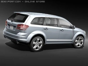 Dodge Journey 2009 3D Model
