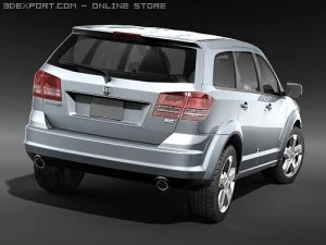 Dodge Journey 2009 3D Model