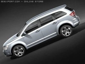 Dodge Journey 2009 3D Model