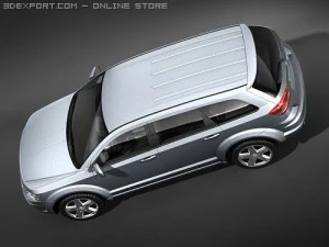 Dodge Journey 2009 3D Model