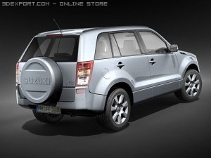 Suzuki Grand Vitara 2009 3D 模型