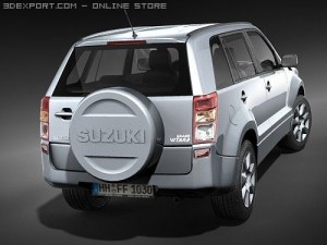 Suzuki Grand Vitara 2009 3D 模型