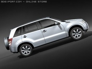 Suzuki Grand Vitara 2009 3D 模型