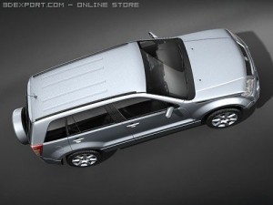 Suzuki Grand Vitara 2009 3D 模型