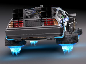 Back To The Future Delorean Episode 2 Future Modèle 3D
