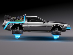 Back To The Future Delorean Episode 2 Future Modèle 3D