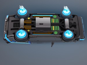 Back To The Future Delorean Episode 2 Future Modèle 3D