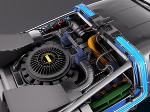 Back To The Future Delorean Episode 2 Future Modèle 3D