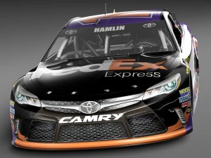Nascar Toyota Camry Fedex Denny Hamlin 2015 3D Model