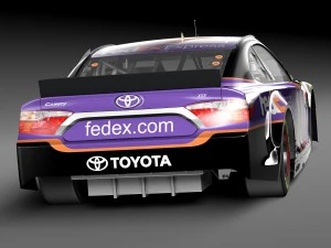 Nascar Toyota Camry Fedex Denny Hamlin 2015 3D Model